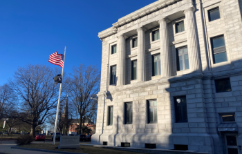 exterior of courthouse.