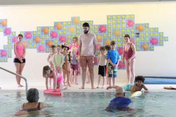 First Grade Swim. (Photo courtesy Waldo County YMCA)