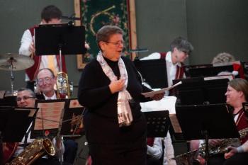 Jo Anne Parker with Midcoast Community Band. (Photo courtesy Midcoast Community Band)