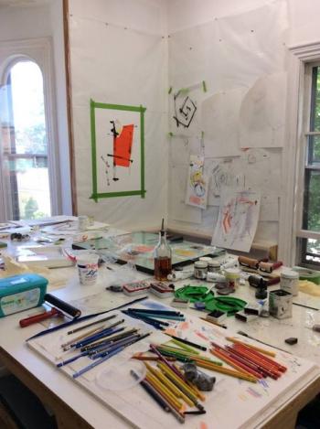 Kathleen Florance Studio, at the Lincoln Center in Rockland. (Photo courtesy Lincoln Center)