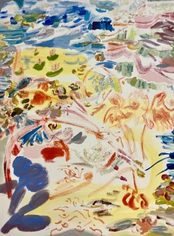 Kristen Diedrich, All Forms the Pretty Sea (Image courtesy Carver Hill Gallery) Kristen Diedrich, All Forms the Pretty Sea (Image courtesy Carver Hill Gallery)