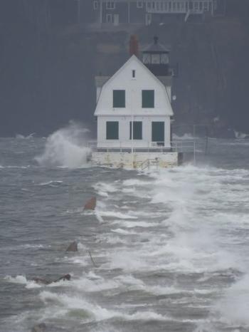 Rockland Breakwater. (Photo by Bob Trapani Jr.)