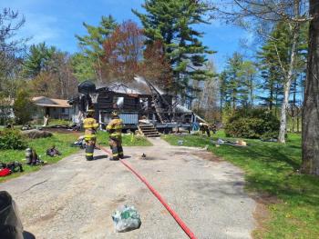(Photo by Sarah Shepherd) Side of house