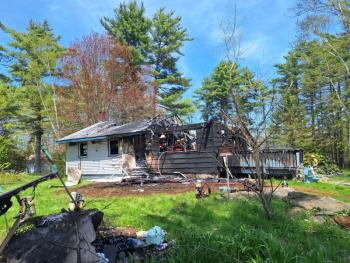 (Photo by Sarah Shepherd) Side of house