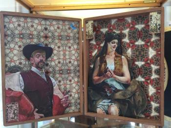 Artist's Devotion and Poland's Resurrection. (Photo courtesy Rockland Public Library)