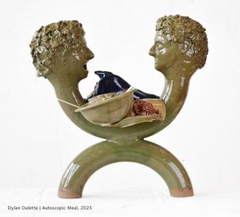 'Autoscopic Meal' by Dylan Oulette. (Photo courtesy Waterfall Arts)