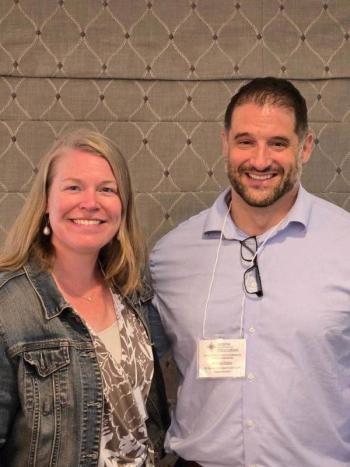 Mike Felton and Christina Wotton. (Photo courtesy Kristin Falla)