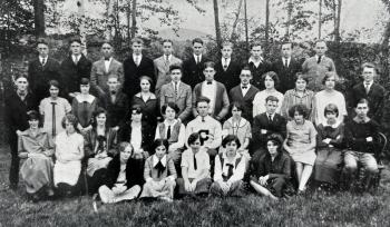 The Camden High School Class of 1925. Do you know any these seniors? Let us know, if you do. (Photo courtesy Bob Josselyn) c