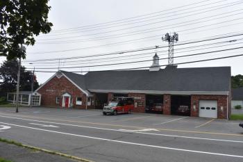 Firefighters moved into the current central Rockland Fire Station in 1971. It accommodated 15 employees working 24-hour shifts. (Photo by Sarah Thompson)