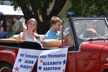 Siblings Elizabeth Barstow and Jacob Barstow are this year's Mr. and Miss Thomaston. (Photo by Sarah Thompson)