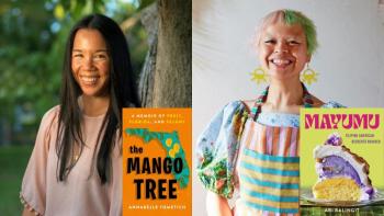 Annabelle Tometich and Abi Balingit. (Image courtesy Camden Public Library)