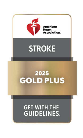 American Heart Association’s Get With The Guidelines - Stroke Gold Plus