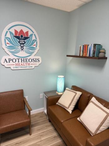 waiting room of a medical office