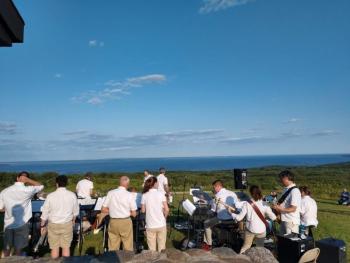 Mondaynite Jazz Orchestra. (Photo courtesy Coastal Mountains Land Trust)