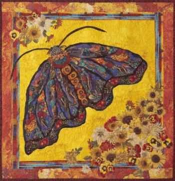 "Summer Bounty" quilt by Linda Shepard, of Union. (Photo courtesy United Christian Church)