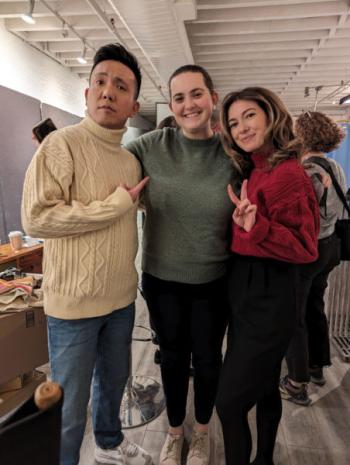 Terence Chen, Kacey Montana, and Kendall Leary. (Photo courtesy Kacey Montana)