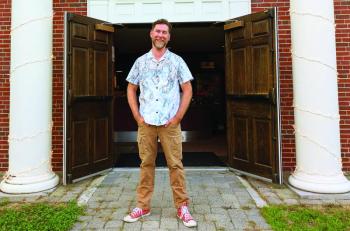 Teacher-boat captain-actor-director Soren Barker. George Bates photo