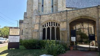 exterior of a church