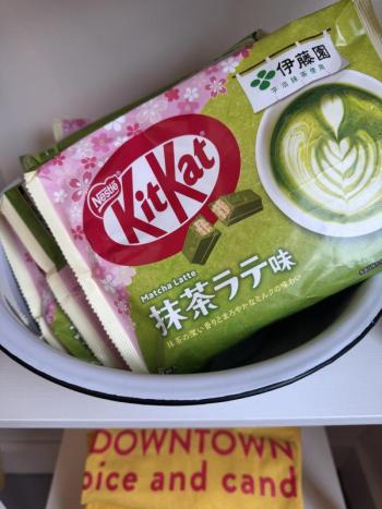 Exotic candy in the store. Photo by Amanda Murray