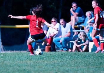 Homecoming Weekend games, Girls Soccer, at Camden Hills Regional High School Sept 27. (Photo courtesy Erin Donovan)