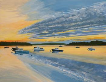 'Reflections' by Jamie Spooner. (Photo courtesy Salt Pond Studio)