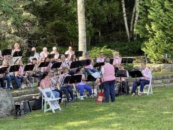 Midcoast Community Band. (Photo courtesy Margot Bridgett)