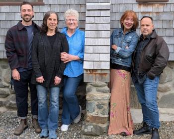 Cast members of "A Modicum of Guilt" at Theatre Nouveau. (Photo courtesy Theatre Nouveau)