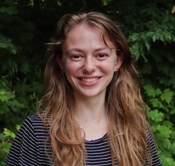 Emily Rochford, Community Engagement Manager at Maine Community Power Cooperative. (Photo courtesy Belfast Free Library)