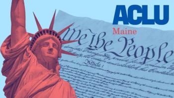 ACLU poster. (Image courtesy Camden Public Library)