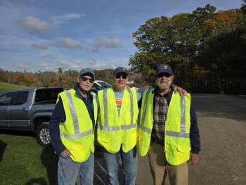 Rotary parking crew. (Photo courtesy Michael Hall)