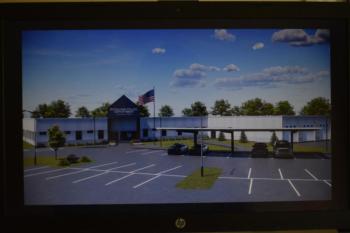 Proposed design of a new police station