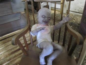 Creeped out yet? Photo by Kay Stephens