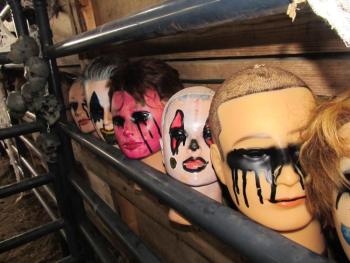 Creepy doll heads. Check.Photo by Kay Stephens