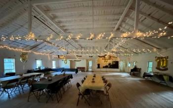 Inside The Hall at Simonton Corner (Photo courtesy Simonton Corner Community Association)