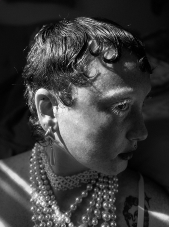 "Angel" archival pigment print by Liv Moore. (Photo courtesy Gravedigger’s Daughter)