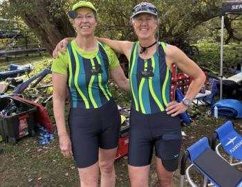 Stephanie Last and Polly Saltonstall (Photo courtesy Megunticook Rowing)
(Photo courtesy Megunticook Rowing)