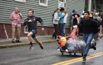 Sarah Thompson earned a second place award for her photo taken at the Rockland solstice celebration in 2024. 