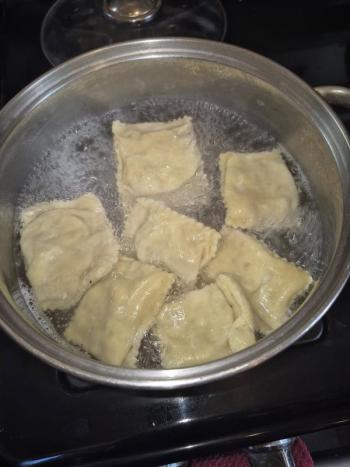 Boil in salted water for 8 to 10 minutes. Taste for doneness. Photo by Kay Stephens