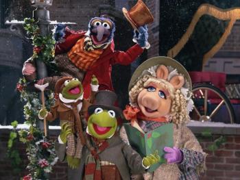 Muppets dressed in period clothing