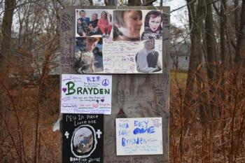 Message board with a variety of pictures and words