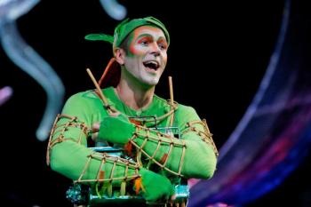Nathan Gunn as Papageno in Mozart's "The Magic Flute." (Photo by Ken Howard / Met Opera)