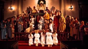 First Parish Pageant Tableau