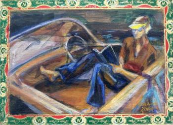 Painting by Nina Holland. (Photo courtesy Rockport Public Library)