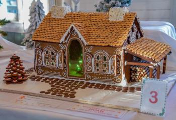 Areth and Noel's "Woodsman's Cottage." Courtesy of Cathy Sherrill