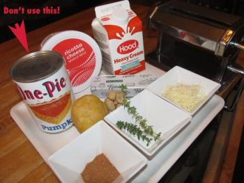 Assembling the ingredients. Photo by Kay Stephens