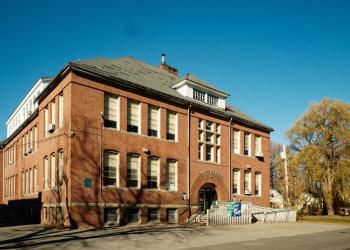 McLain School, in Rockland, is to be transformed into housing. (Photo courtesy David Troup/City of Rockland)