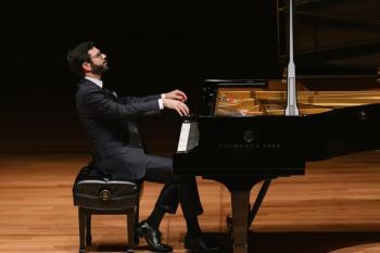 Michael Stephen Brown at piano