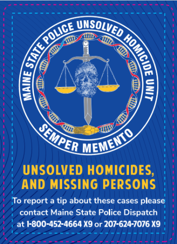 Reverse side of example card