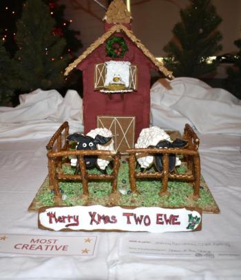Shawn of the Sheep: Most Creative - "Merry Christmas Two Ewes."