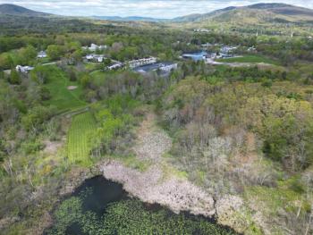 The Rock Road in Rockport runs parallel to Lily Pond from Huse Street in Rockport to Midcoast Solid Waste Transfer Station and toward the intersection of Greenfield Drive and Limerock Street in Camden. (Image courtesy Alison McKellar)